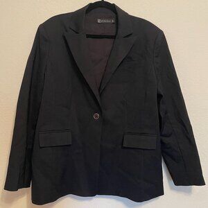 Black oversized blazer, NY & Company, size XL